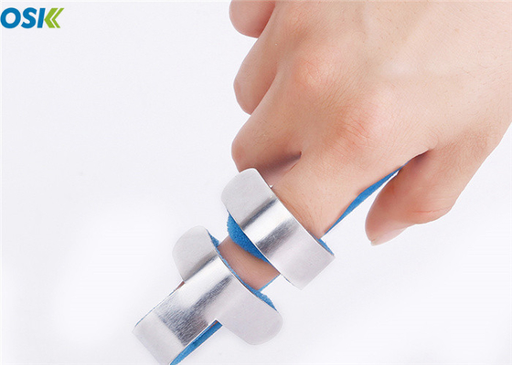 Σπασμένος νάρθηκας κόκκαλων δάχτυλων επέκταση με το μαλακό γεμισμένο εσωτερικό/το σύνδεσμο Velcro